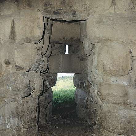 corredor del nuraghe